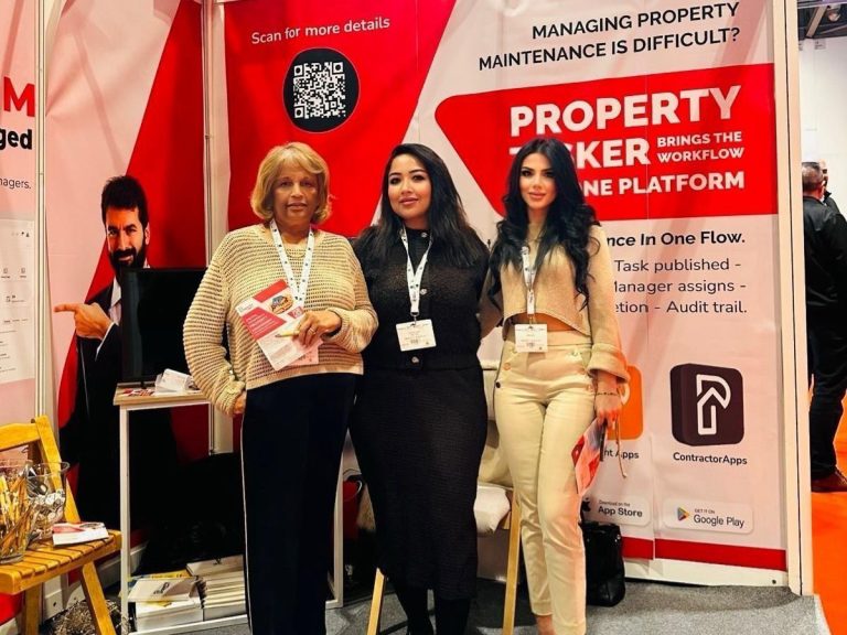 PropertyTasker team at their exhibition